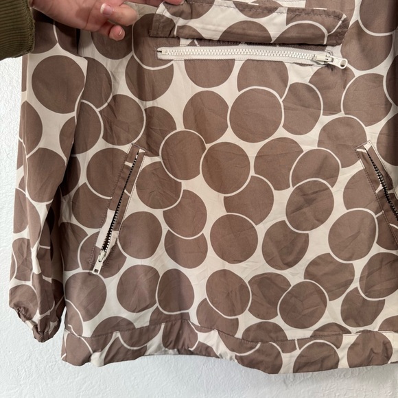 Boden Polka Dot Pullover Light Weight Windbreaker - Picture 6 of 13